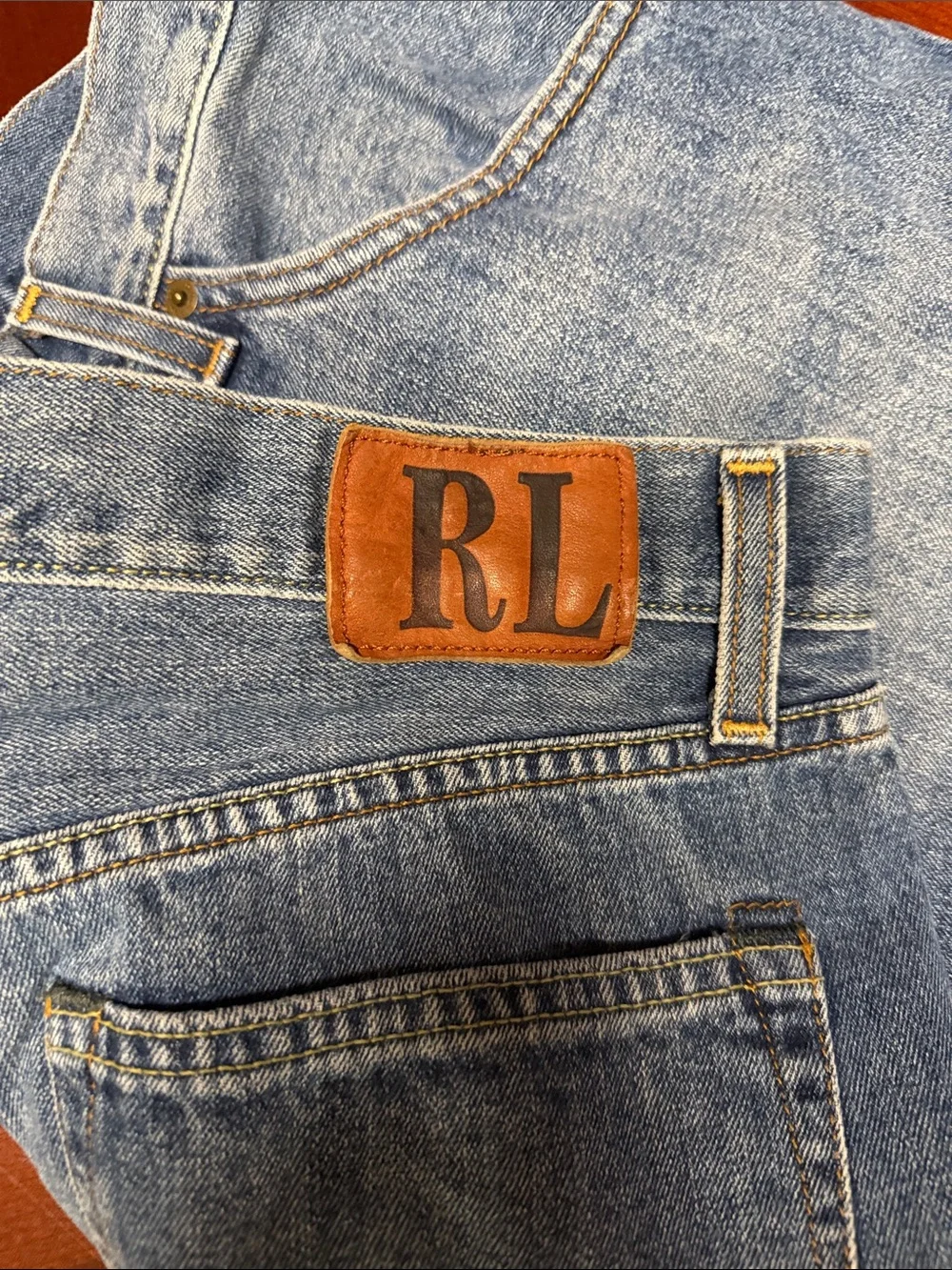 Ralph Lauren Light Blue Relaxed Straight Jeans